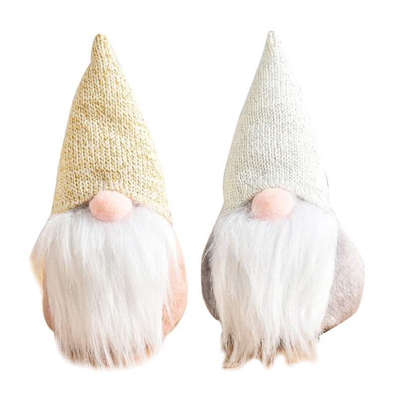 

Handmade Faceless Gnome Tomte Ornaments Christmas Santa Doll Toy Home Party Decoration Thanks Giving Day Gifts