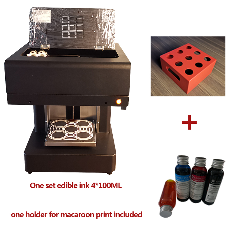 

Economic DIY cappuccino Inkjet Coffee printer 4 cups Cake Print Machine