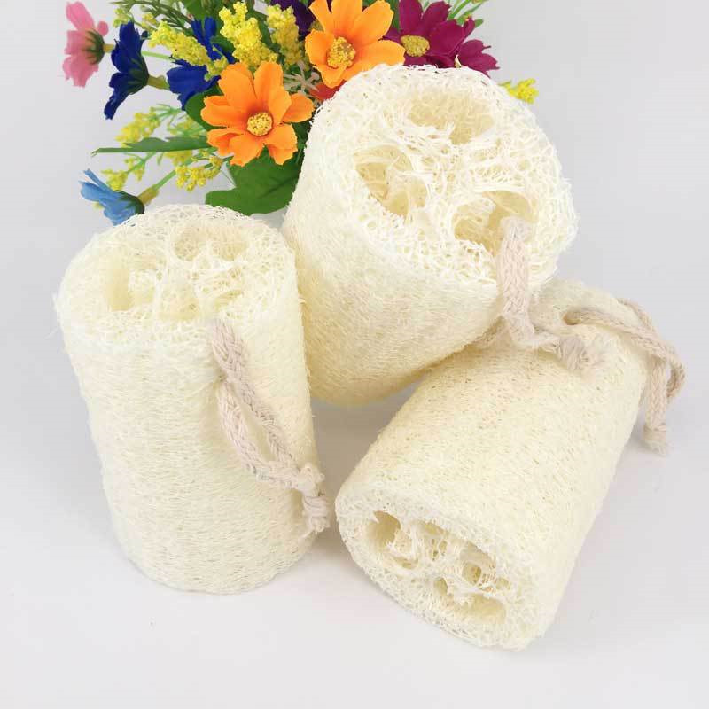 

Natural Loofah Bath Body Wash Shower Towel Sponge Scrubber Spa Massage Pad Kitchen Cleaning Tool 20pcs