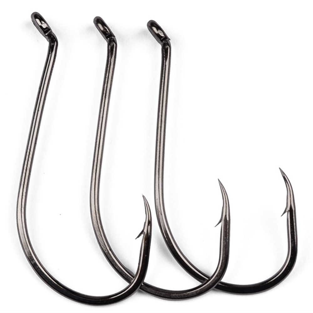 1000 Pieces / Lot 1/0#-8/0# W-8299 Octopus Hook High Carbon Steel Barbed Fishing Hooks Fishhooks Pesca Tackle Accessories Wholesale - SF23-image-574616067