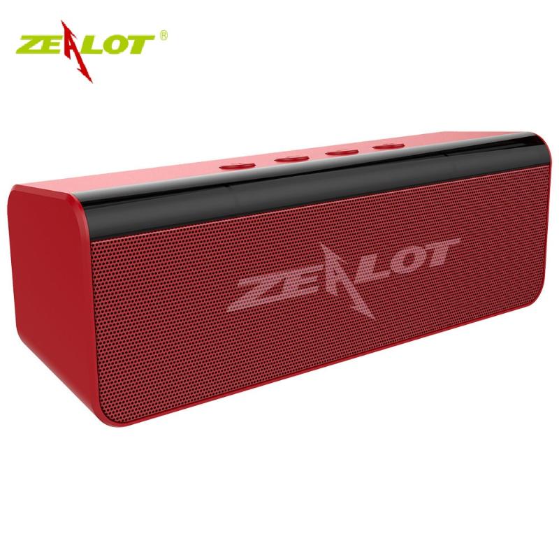 

ZEALOT S31 Bluetooth Speaker Portable Boombox 3D HIFI Stereo Wireless Speaker Support TF card, USB Pen Drive