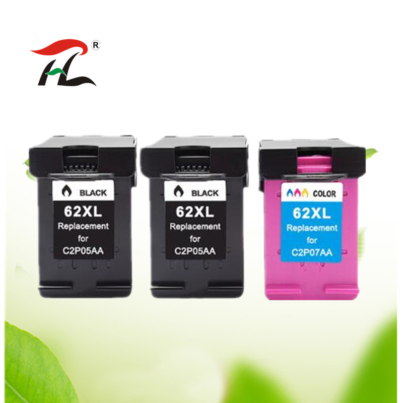 

3PK Compatible for 62XL Ink Cartridge for 62 62 5640 5660 7640 5540 5544 5545 5546 5548 Officejet 5740 5741 5742 5743 5744