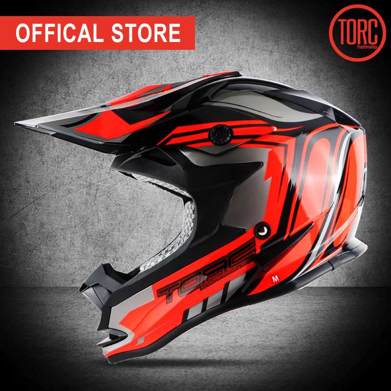 

TORC off road brand Helmet adult moto helmet casco motorcycle dirty bike racing cross motocross helmets motorcyle T32, White ruler