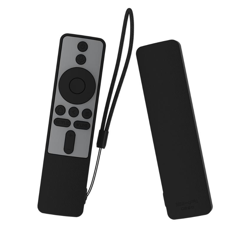 

SIKAI Full Cover for TV Mi Box S Bluetooth Wifi Smart Remote Control Silicone Case Shockproof Protective Skin-Friendly