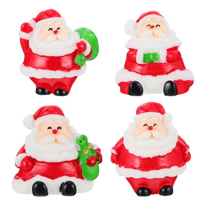 

4pcs Christmas Miniature Creative Micro Landscape Ornament (Assorted Color