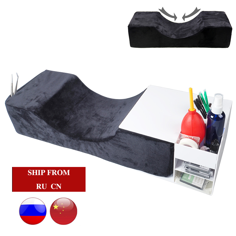 

Professional Eyelash Extension Pillow Soft Grafted Eyelashes Pillows Shelf For Makeup Beauty Salon Use Headrest Neck Support