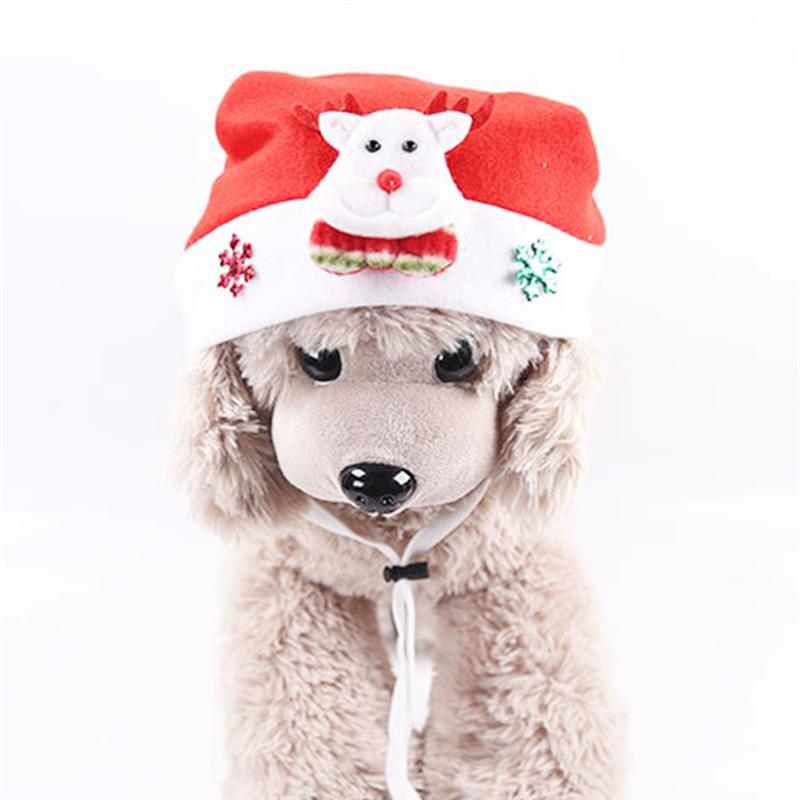 

Adorable Christmas Hat Pet Party Hat Cosplay Props for Cat Dog Puppy