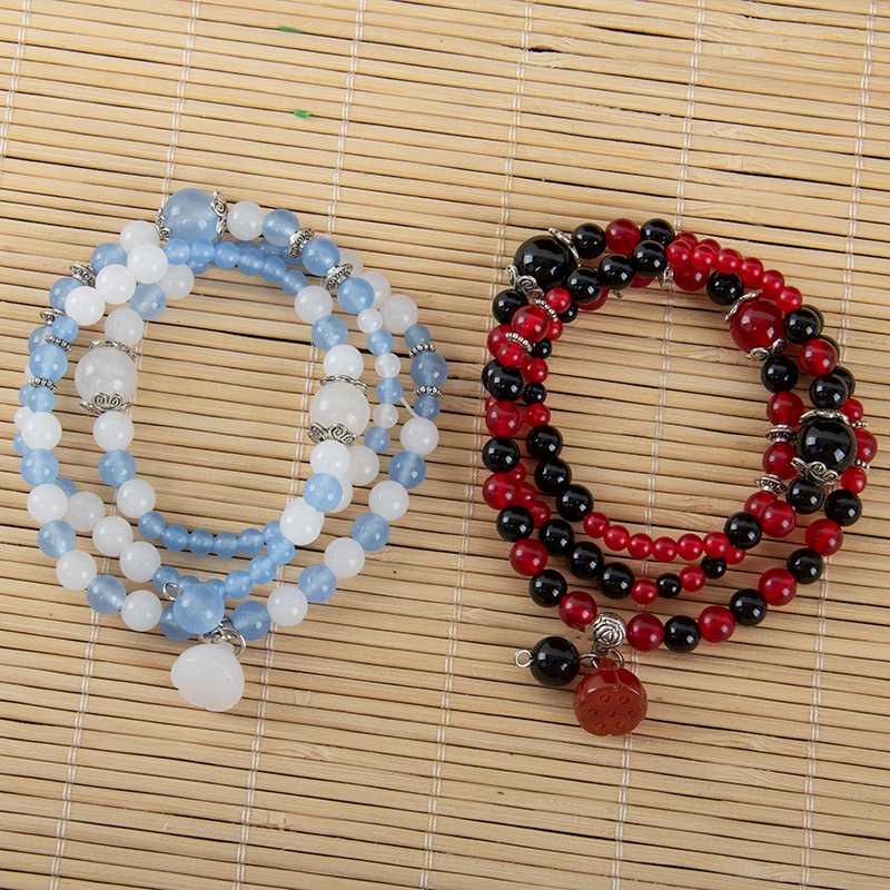 

1pcs Grandmaster of Demonic Cultivation Wei Wuxian Pendant Bead Bracelet Cosplay Prop Decor Jewelry Women Men Jewellery Gift