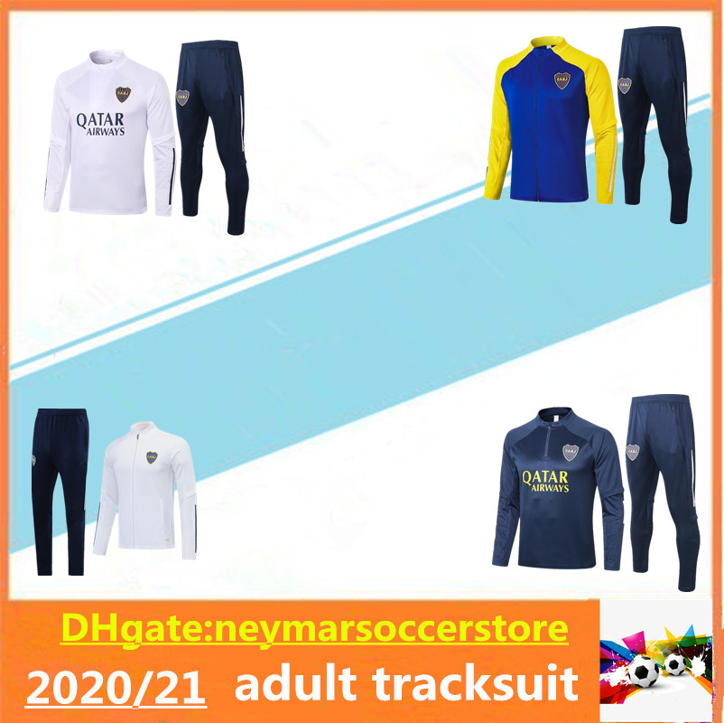 

2020 2021 adult Boca Juniors soccer tracksuit 2020/21 TEVEZ MARADONA MOURA ABILA DE ROSSI JRS Boca Juniors football jacket training suit, Beige