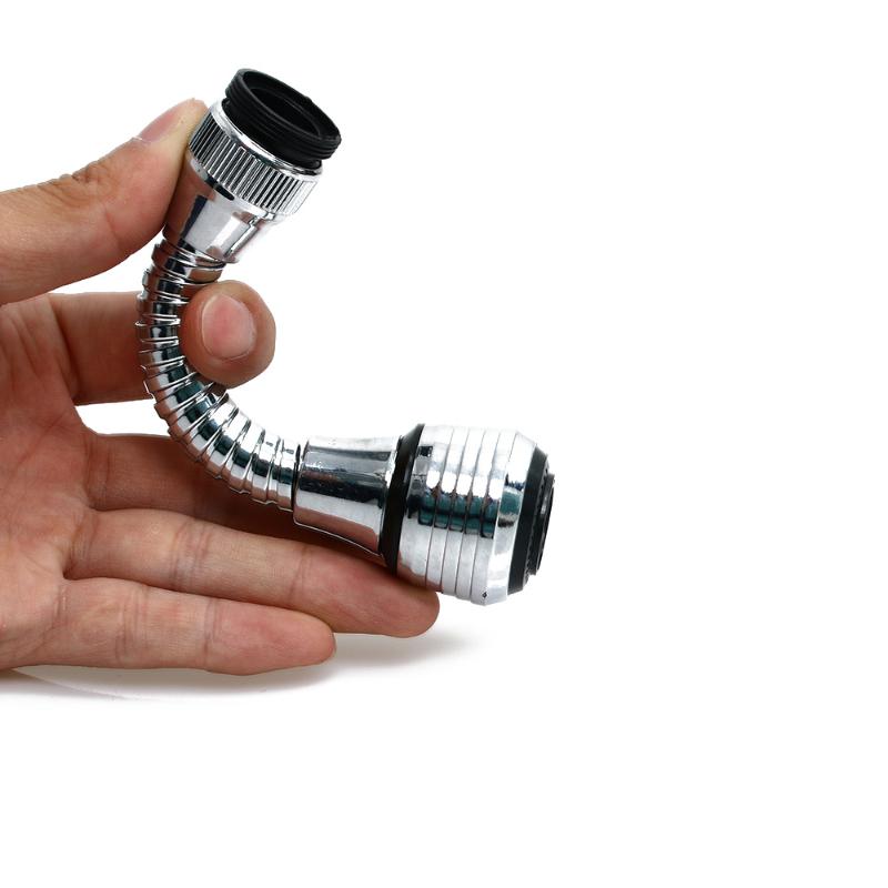 

1PC New Useful ABS Plastic Chromed 360 Degree Swivel Tap Sink Mixer Faucet Nozzle Dual Spray Kitchen Tool