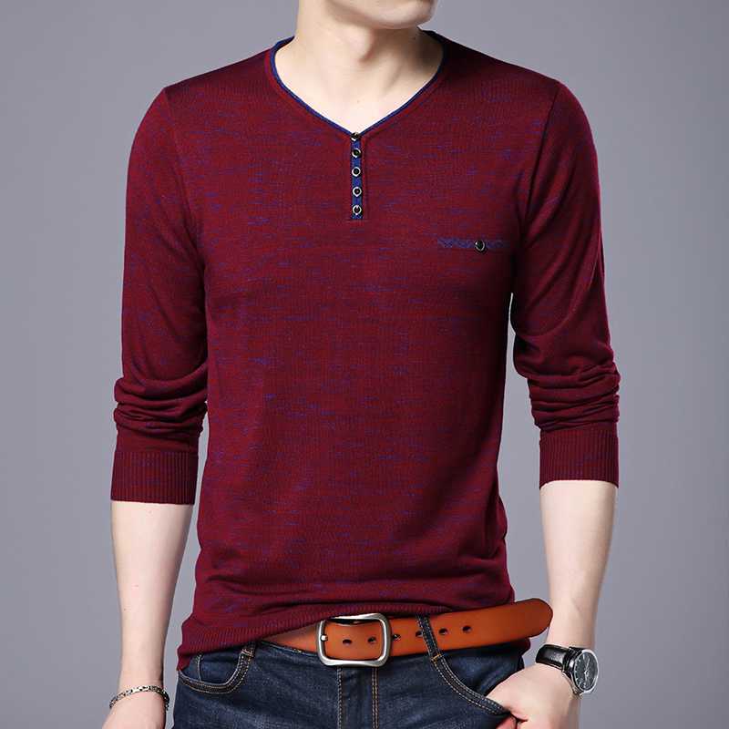 

2020 New Spring Autumn Men Sweaters Pullovers Knitted fashion new Design Casual Man Knitwear, Blue