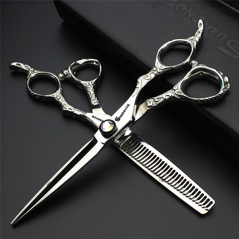 

6.0Inch Japan Sharonds Cutting Scissors Professional Hair Shear for Salon Hairdressing Human Hair Scissors