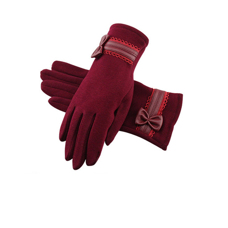 

Women Winter Gloves Touch Screen Warm Gloves Outdoor Driving Mittens Cute