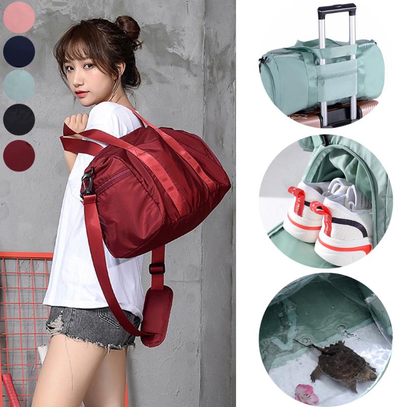 

Brand New Men Gym Bag Women Fitness Travel Handbag Shoe Position Dry Wet Separation Yoga Fitness Bag Large Capacity Sport, Black