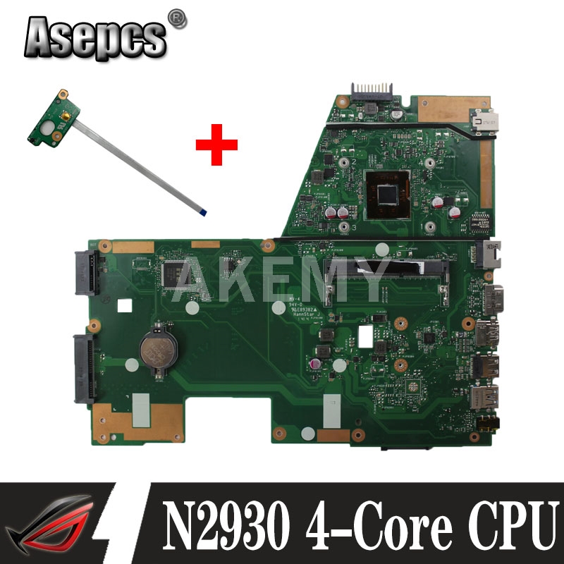 

Asepcs X551MA Laptop motherboard For Asus X551MA X551M X551 F551MA D550M Test original mainboard N2930/N2920 4-Core CPU