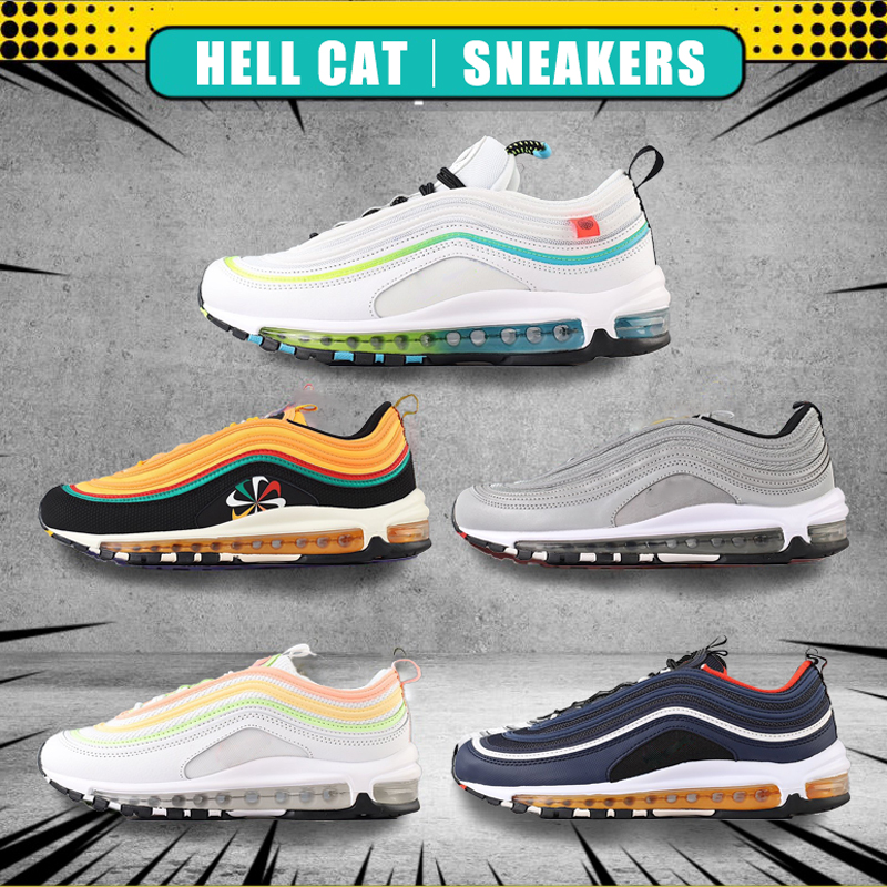 

97 Black Bullet 2020 Sean Wotherspoon 97s women Sports Shoes Jogging Walking Hiking cushion sneakers mens running shoes Outdoor Chaussures