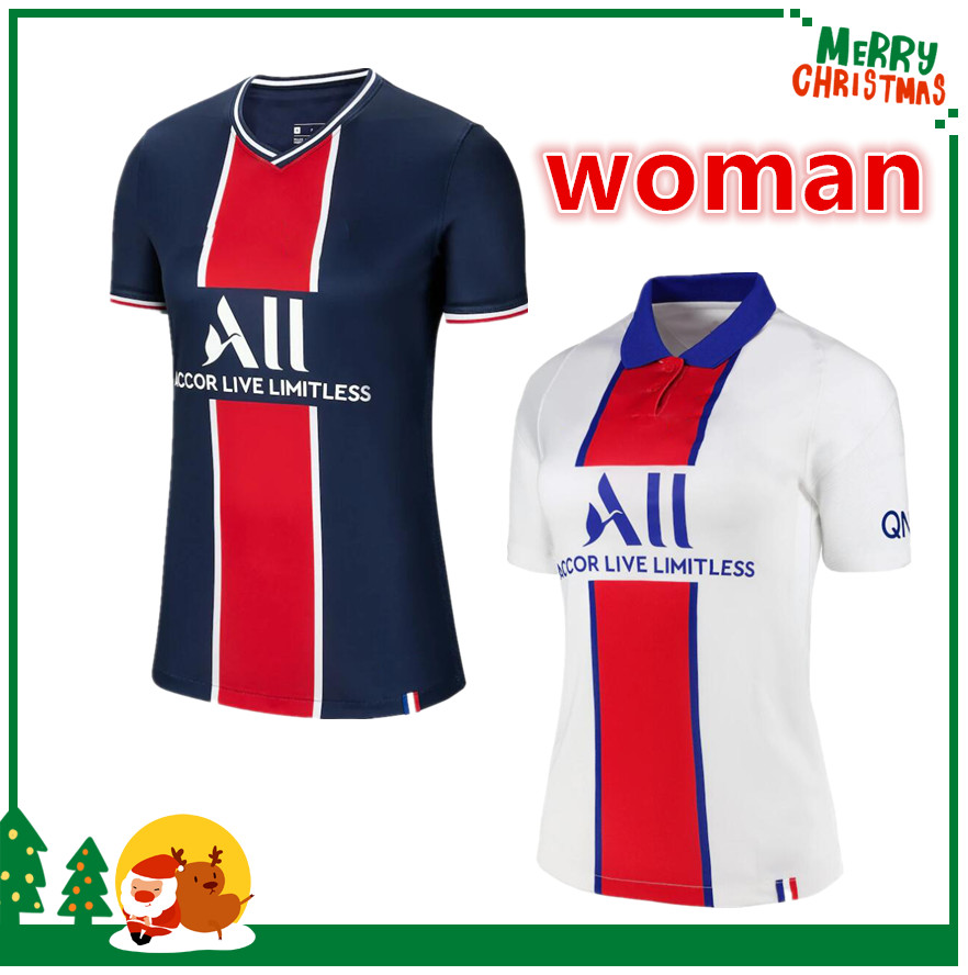 

woman 20 21 MBAPPE soccer jersey 2020 2021 football shirt, Woman 20/21 home