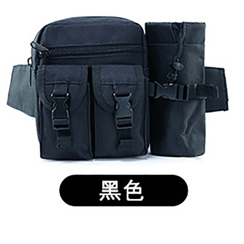 

Tactical Waist Bag Waterproof Oxford Camping Hiking Chest Pouch With Kettle Bag Fanny Pack Shoulder Outdoor Travel, Acu