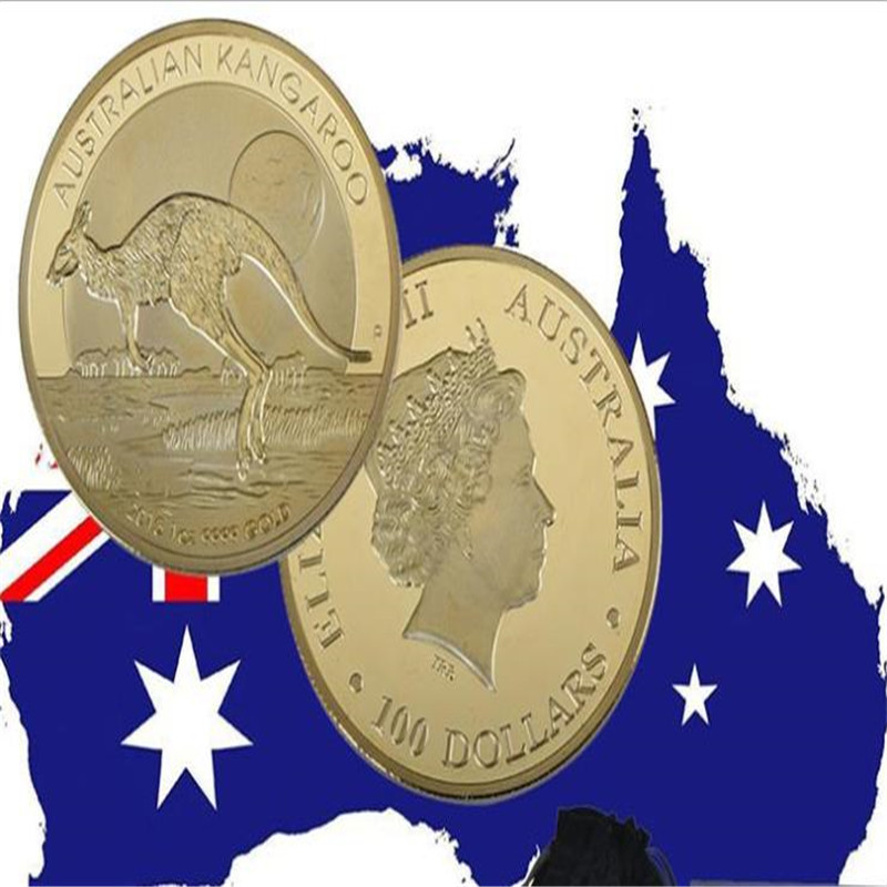 

Hot Australia queen kangaroo commemorative coin, custom DIY commemorative coin, metal crafts