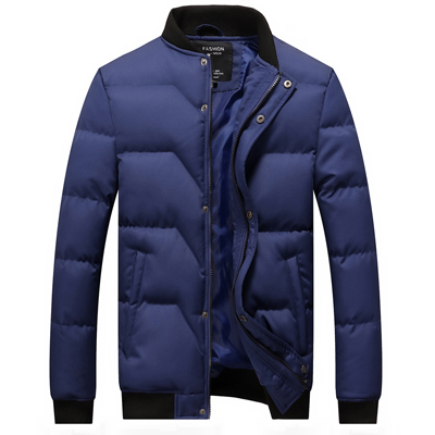 

Winter Jackets Men's Parkas 4XL Casual Thicken Coats Men Outerwear Stand Collar Male Jackets Brand Clothing SA361, Black