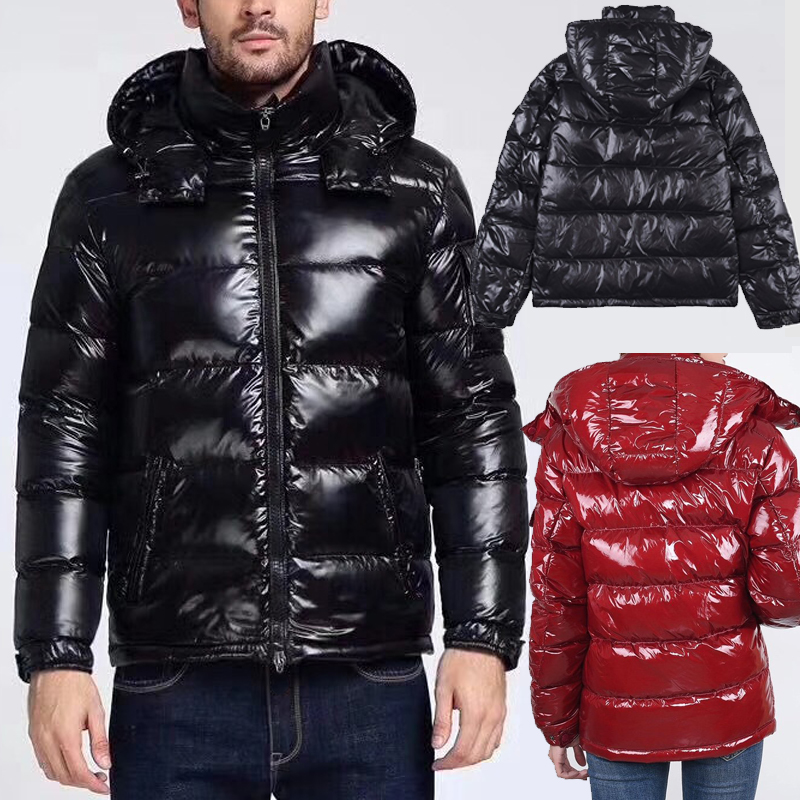 burgundy moncler maya