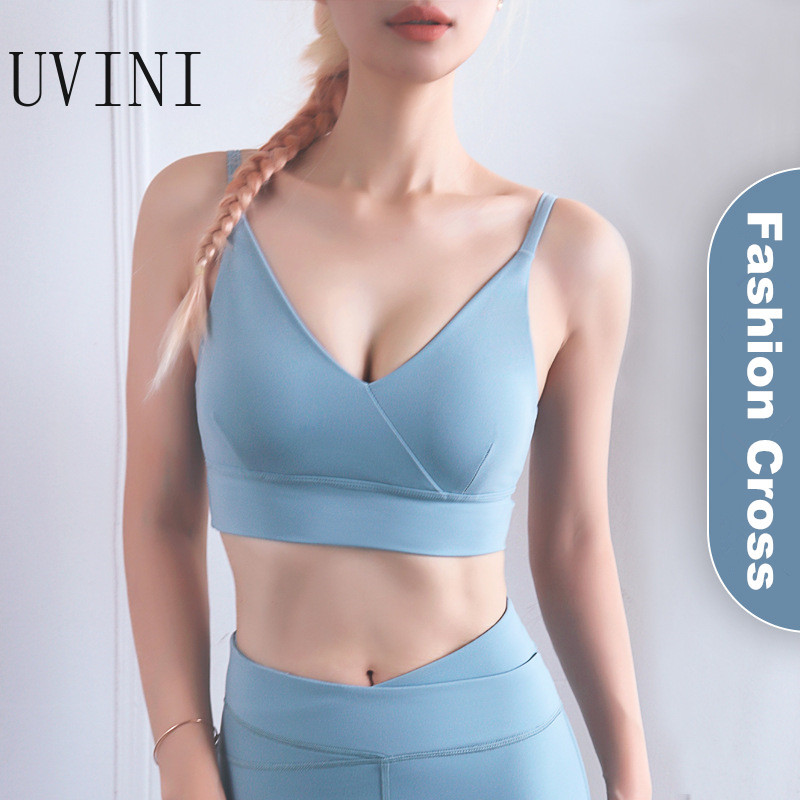 

Deep V High Support Sports Bra Top Women Gym Brassiere Sport Femme Bh Fitness Seamless Push Up Yoga Bra Sports Top Active Wear, Adwx1212 purple