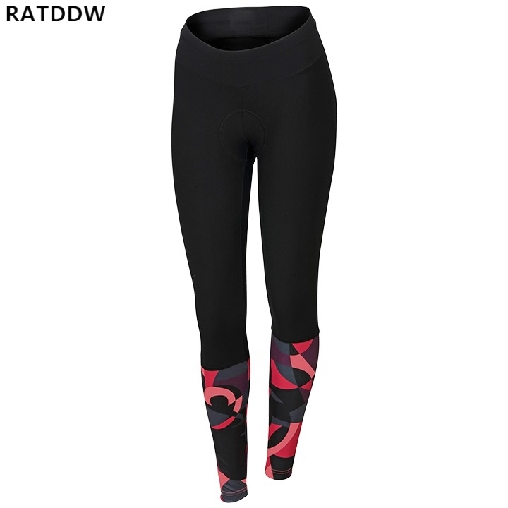 

2020 Road Tights Women Cycling Bike Pants Spring Bicycle MTB Pants Outdoor Trousers Ropa Ciclismo, Red