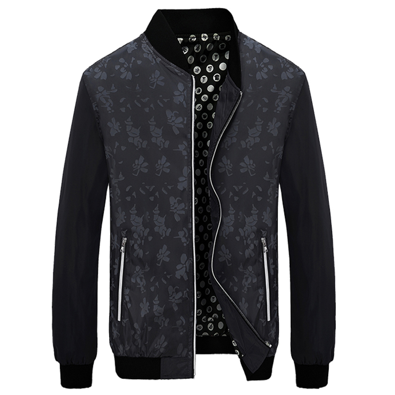 

New 2020 Jacket Men Fashion Casual Loose Mens Jacket Sportswear Bomber Mens jackets and Coats Plus Size 4XL 5XL, Black