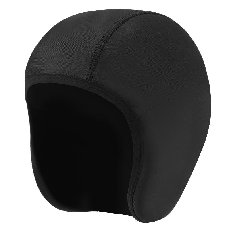 

Fleece Skull Bicycle Cap Men Women Windproof Skull Beanie Helmet Liner for Cycling Running Fishing, 1 pcs