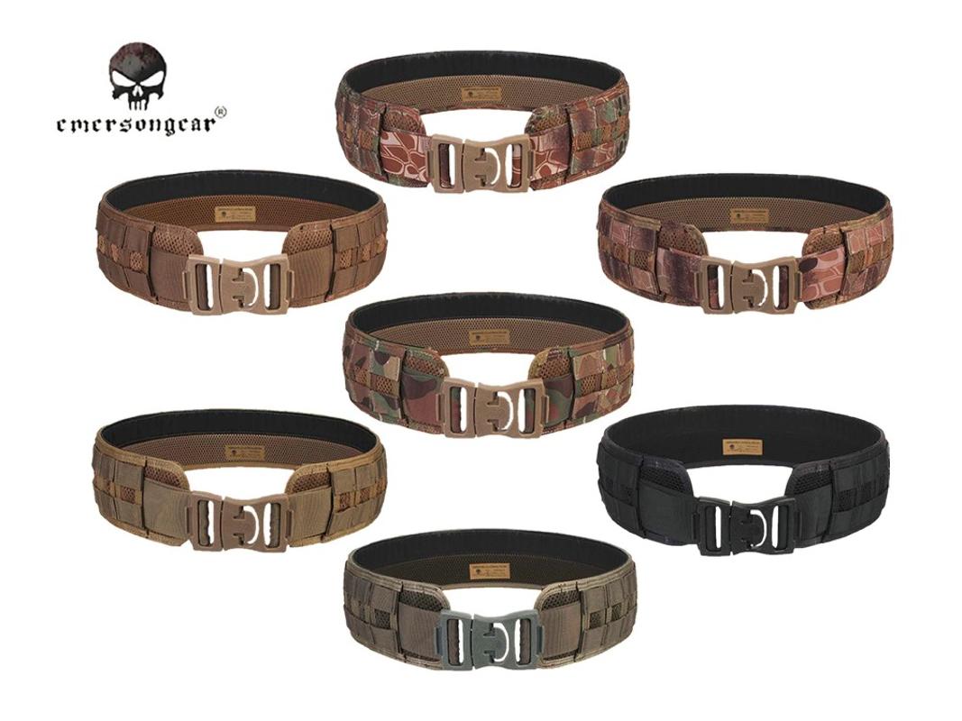 

Combat Army waistbend Emersongear MOLLE Load Bearing Utility Belt EM9241 Multicam Black