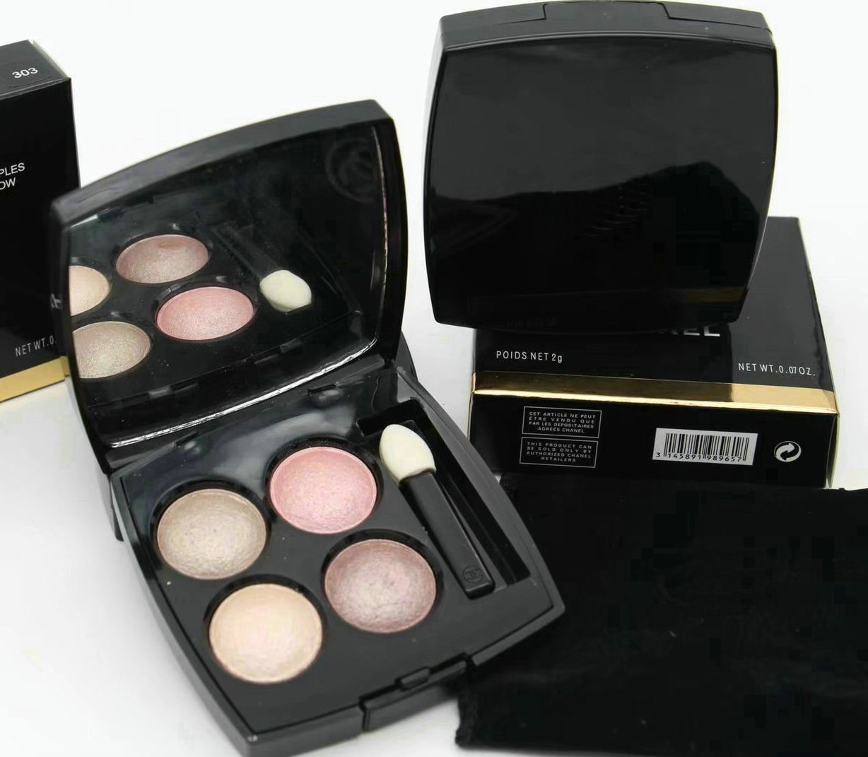 

New Makeup Eye shadow 4 Colors Eyeshadow Palette 2G Matte Cosmetics 1PC, 305