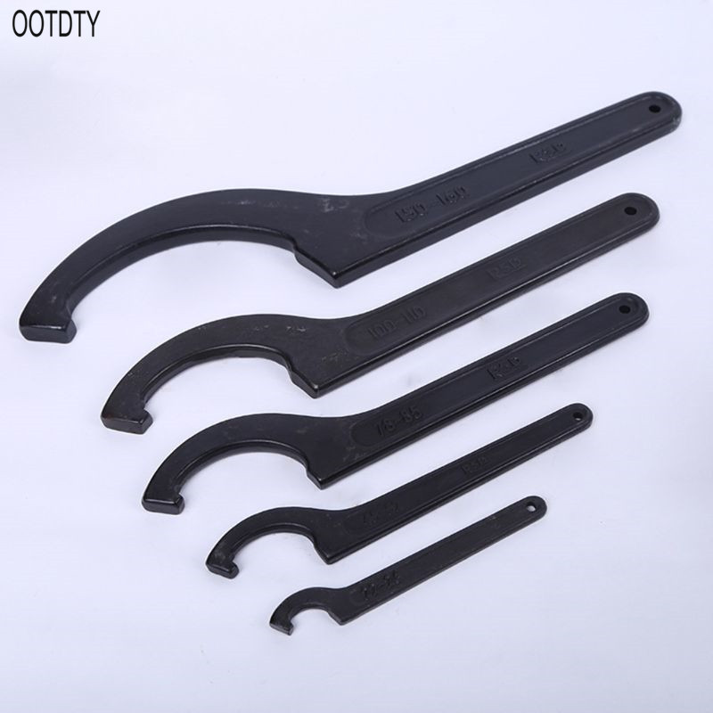 

Round Nut Hook Wrench Collet Chuck C Spanner for Lathe Clamping Key Screw Car Repairing Tools