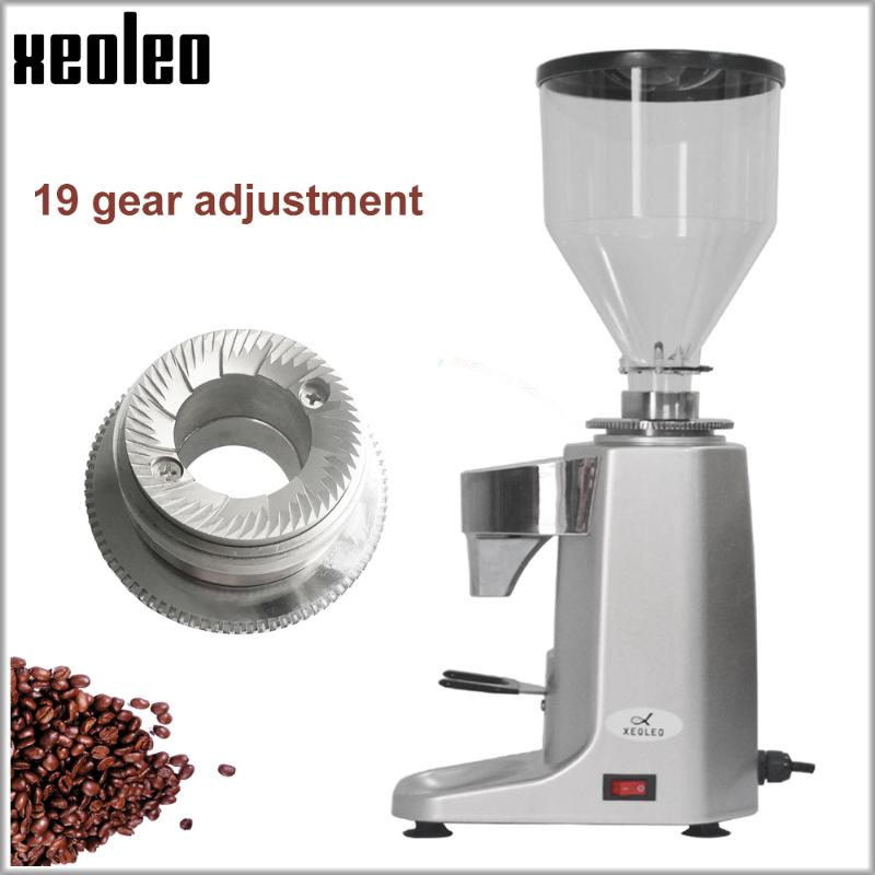 

Xeoleo Electric Coffee grinder Commercial Coffee miller Make Turkish Aluminum milling machine with Timing&Temperature