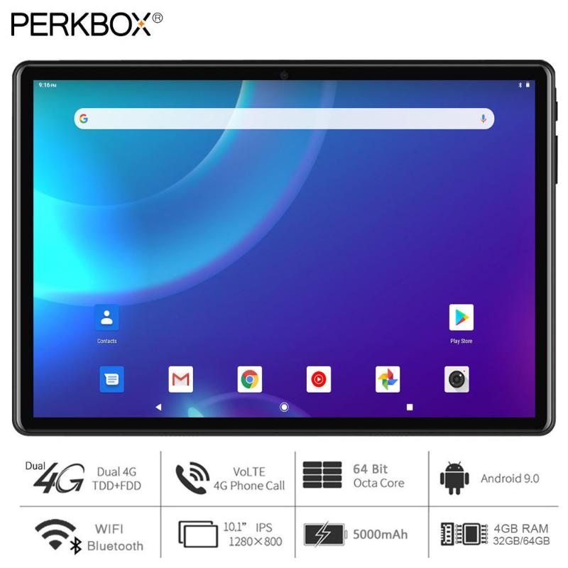 

10 inch tablet, Super WiFi Tablet, 4GB RAM 64GB ROM, Octa Core CPU, Android 9.0, 1280x800 IPS, 5000mAh Battery, Google Certified, Black