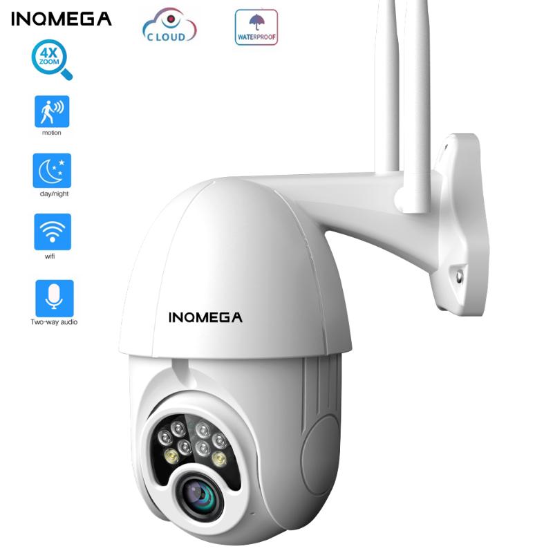 

INQMEGA 4X Zoom PTZ IP Camera 1080P Outdoor Speed Dome Wireless Security WIFI Camera Exterior Pan Tilt Weatherproof CCTV Camer