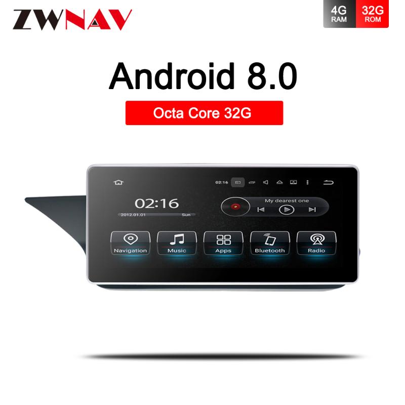 

10.25" Android 8.0 Octa 8-Core CPU 4+32G Car Radio GPS Navigation WiFi Head Unit Screen for E W212 S212 2010-2020