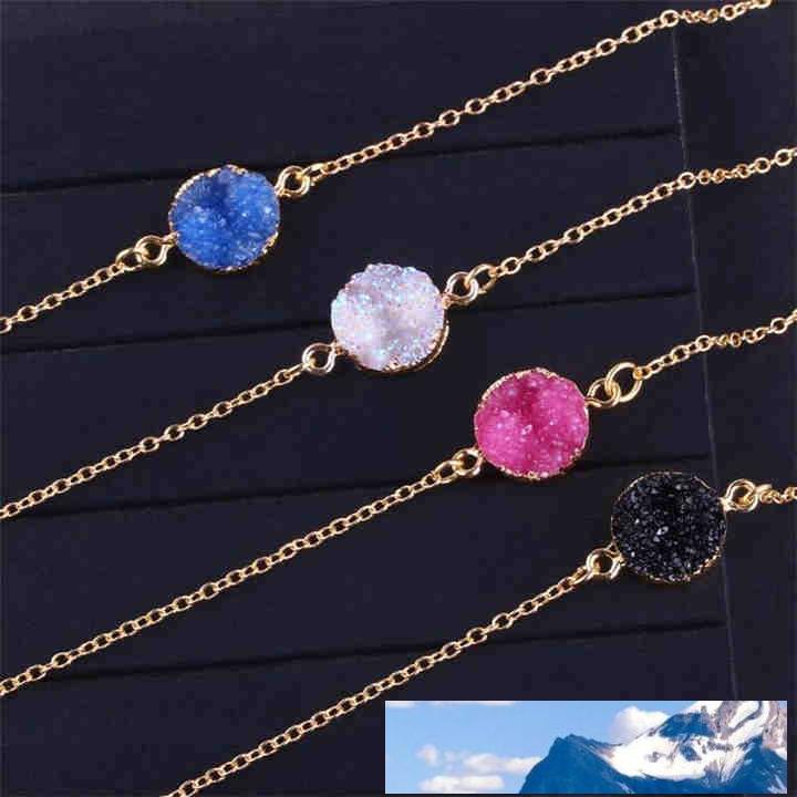 gold stone necklace designs