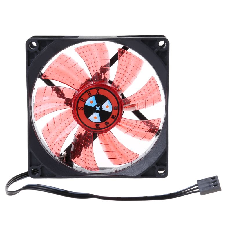 

LED Light 3 pin 90mm PC Desktop Computer Case Cooling Cooler Fan Low Noise 9025 K1