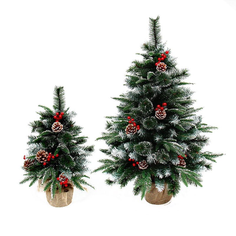 

Home Decor/DIY House/Pine Cone Christmas Tree/Red Fruit Decorated Small Christmas Tree/Mini Tree/Christmas Decorations