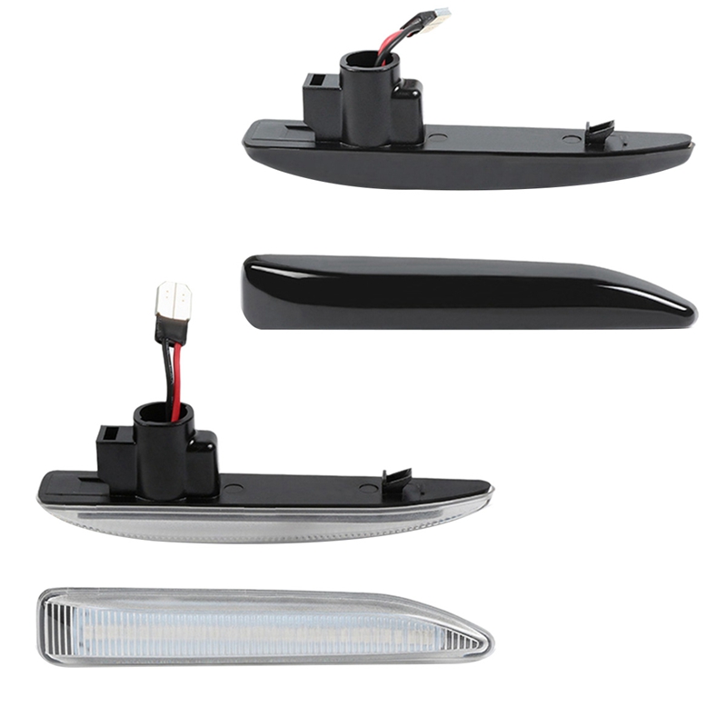 

2Pcs Car LED Side Marker Lights Turn Signal Light Side Lamp for 7 Series E65 E66 E67 E68