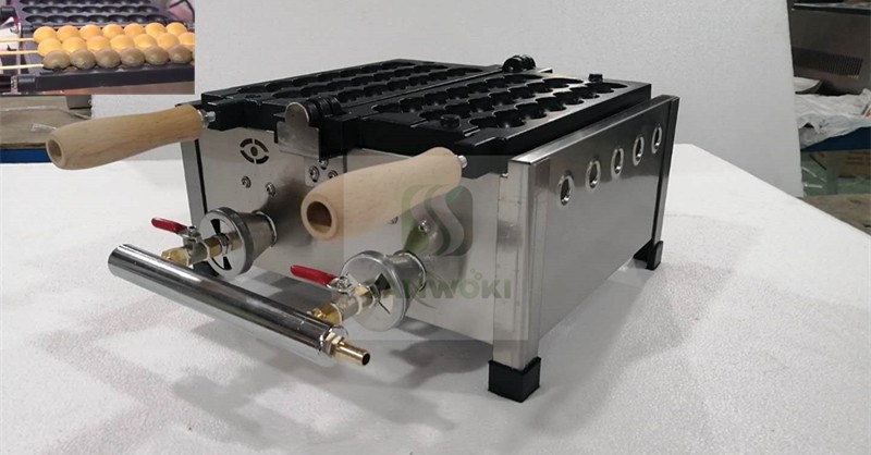 

3PCS/Plate Gas Egg Waffle Baking Making Waffle Skewer Baker Machine Flip Egg Cake Maker Scone Haws Machine