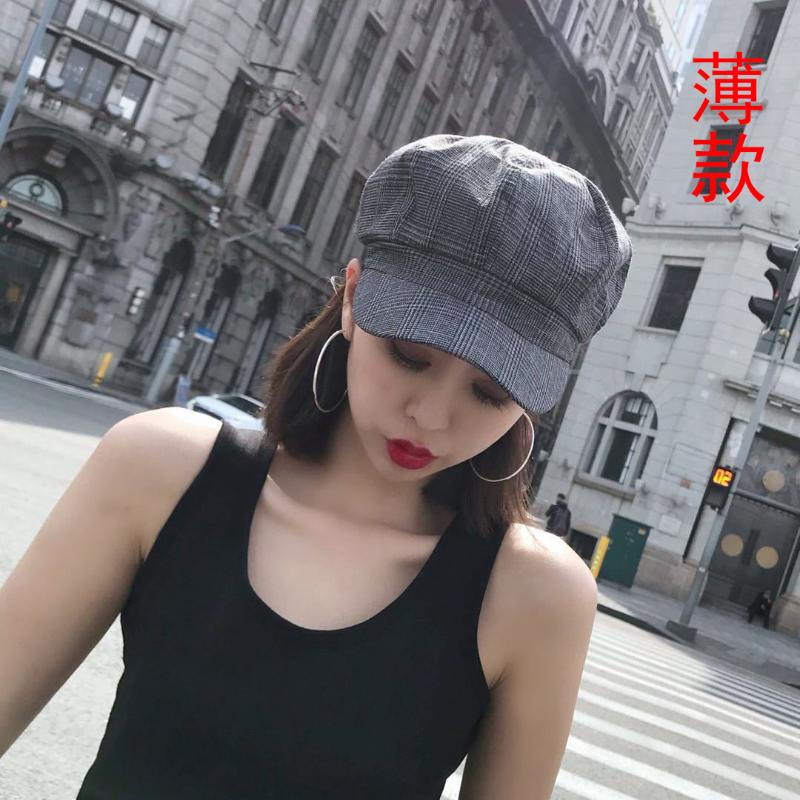 

New autumn and winter hat ladies warm octagonal hat wild beret fashion trendy painter wholesale