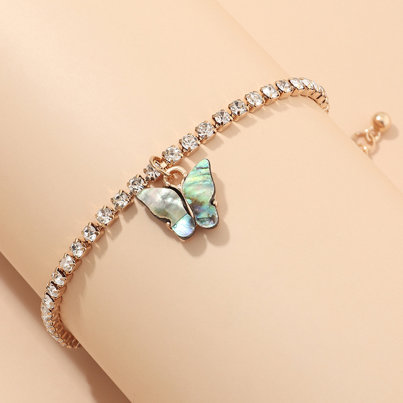 

Butterfly Rhinestone Bracelets Jewelry for Women Diamond Butterfly Pendant Bracelets Bracelet