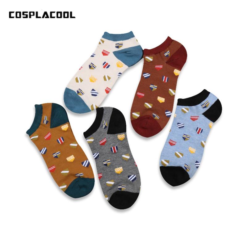 

COSPLACOOL]High quality Sokken harajuku style causal men socks comfortable breathable cotton socks calcetines hombre