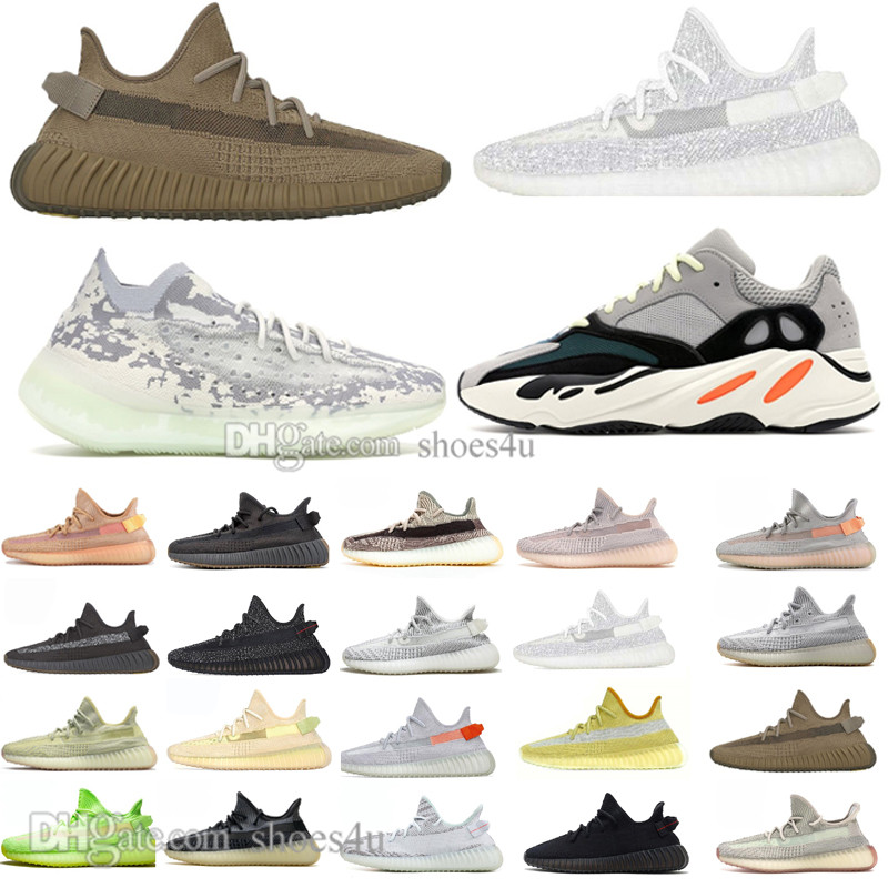 

Cinder Yecheil White Black Static Reflective Kanye West Mens Running Shoes Yeshaya Desert Sage Tail Light Bred Zebra Earth Men Women Sneaker, #37