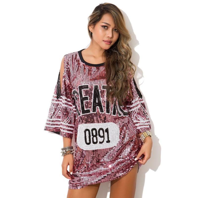 sequin jersey dress wholesale