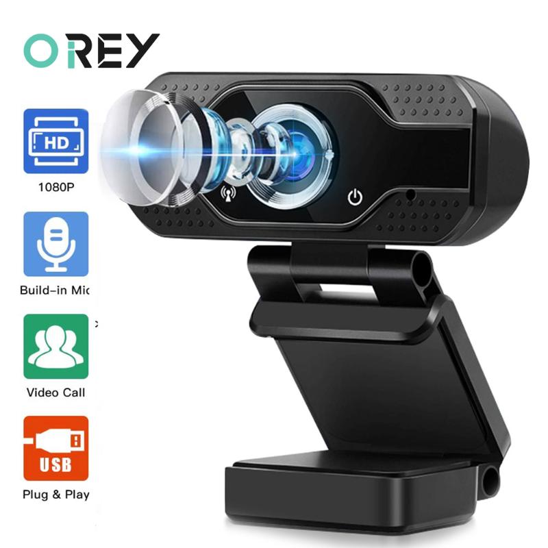 

Webcam 1080P Full HD Web Camera With Microphone USB Plug Web Cam For PC Computer Mac Laptop YouTube Live Broadcast Video Calling