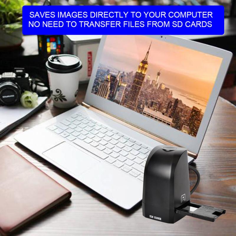 

35mm 135mm Film Scanner 8MP Digital Color Photo Scanner Convert and Save Film Negatives & Slides Directly on Your Computer