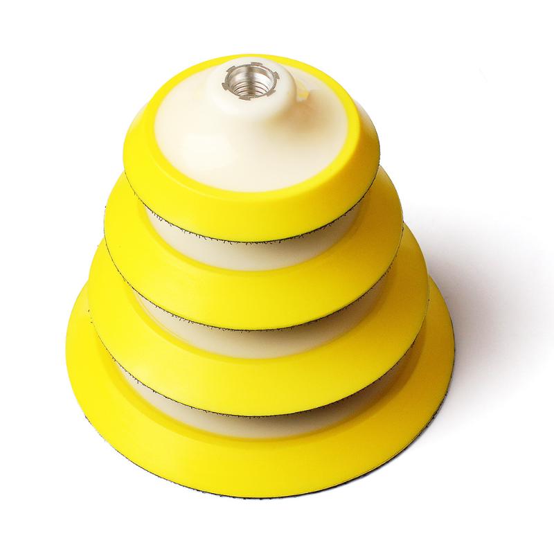 

4"/5"/6"/7" Plastic Backing Pad Car Wax Sanding Pad Hook & Loop Sander Backer Plate For Angle Grinder Dual Action Car Polishing