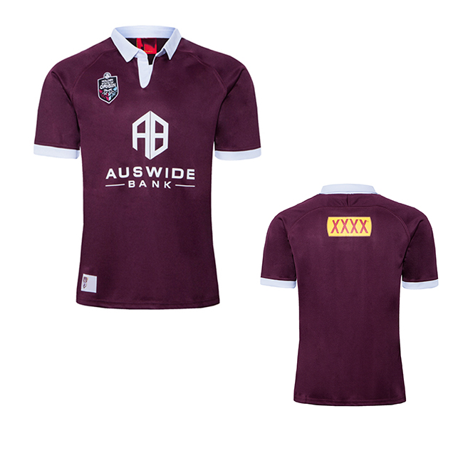 

top 2020 QLD MAROONS QUEENSLAND MAROONS STATE OF ORIGIN TRAINING RUGBY JERSEY size S-M-L-XL-XXL-3XL-4XL-5XL, White